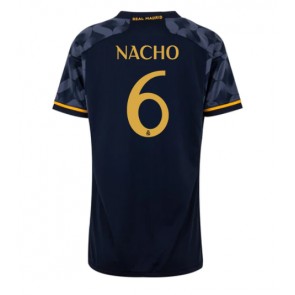 Real Madrid Nacho #6 Replica Away Stadium Shirt for Women 2023-24 Short Sleeve